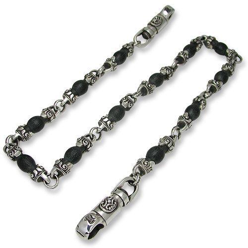 STANLEY GUESS(スタンリーゲス)：2 Small Barrel Clip 11 Link Wood Ball Wallet