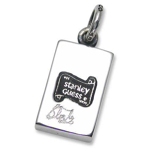 STANLEY GUESS(スタンリーゲス)：Large Wood ID Pendant(ラージウッド