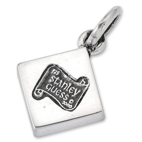 STANLEY GUESS(スタンリーゲス)：Diamond Logo Pendant(ダイヤモンド  