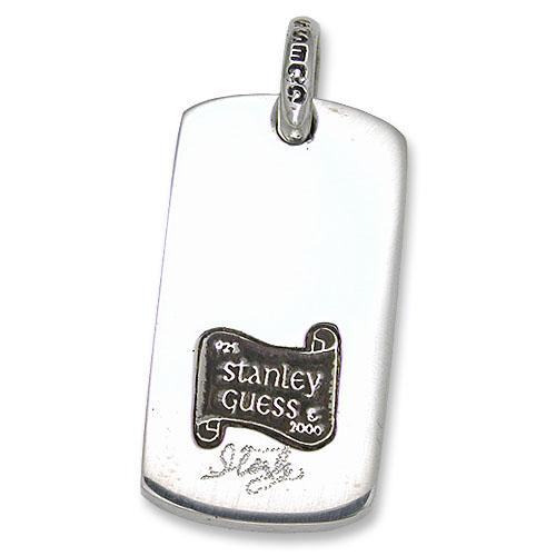 【STANLEY GUESS　スタンリーゲス　Pendant　ペンダント　ドッグタグ】スモールウッドドッグタグ【送料無料】｜chrono925｜02