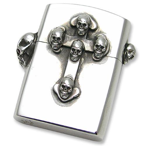 STANLEY GUESS(スタンリーゲス)：Guns Cross Zippo w/Stone Eyes/Large