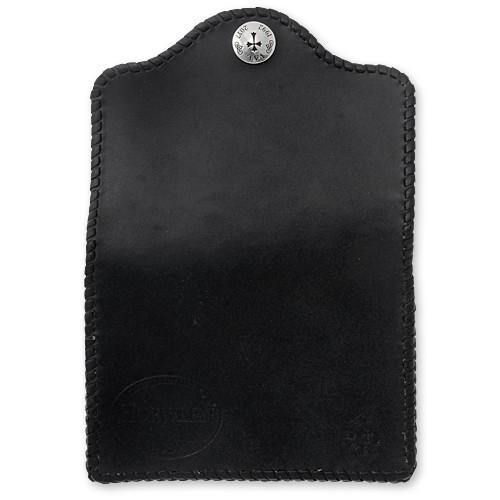 【ヴァンアンバーグレザーズ　Wallet　ウォレット　財布】ショートトラッカーウォレット/クロムエクセル/25thスムースVAL w/クロススナップ【送料無料】の画像