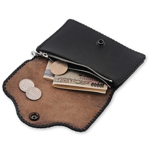 【ヴァンアンバーグレザーズ　Wallet　ウォレット　財布】ショートトラッカーウォレット/クロムエクセル/25thスムースVAL w/クロススナップ【送料無料】の画像