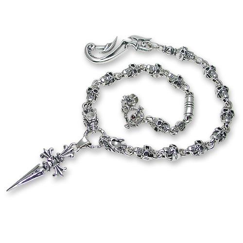 TRAVIS WALKER トラヴィスワーカー ダブルクロス ウォレットチェーン