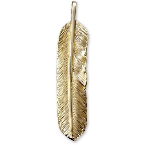 鷲見太郎 Pendant ペンダント】L K18ピンクゴールドフライトフェザー