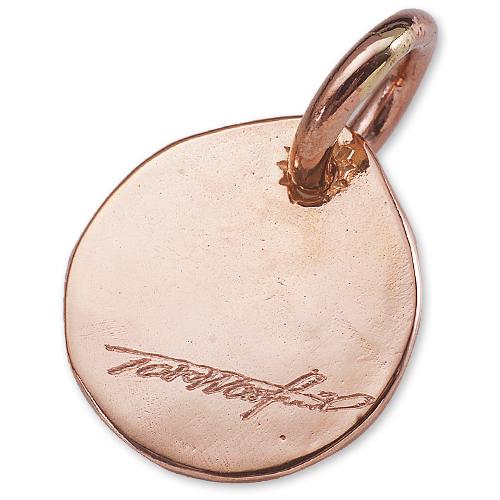 【鷲見太郎　Pendant　ペンダント】K18PGアラベスクメタルペンダントw/イーグルスタンプ&PGベイル【CHRONO別注】【送料無料】の画像