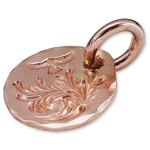 【鷲見太郎　Pendant　ペンダント】K18PGアラベスクメタルペンダントw/イーグルスタンプ&PGベイル【CHRONO別注】【送料無料】の画像