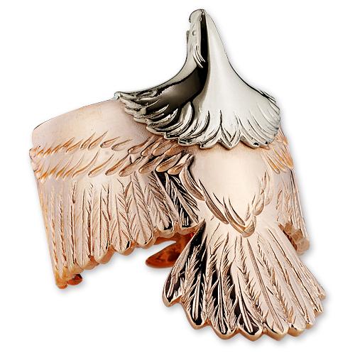 鷲見太郎 Ring リング】イーグルリング/K18ホワイトゴールドヘッド