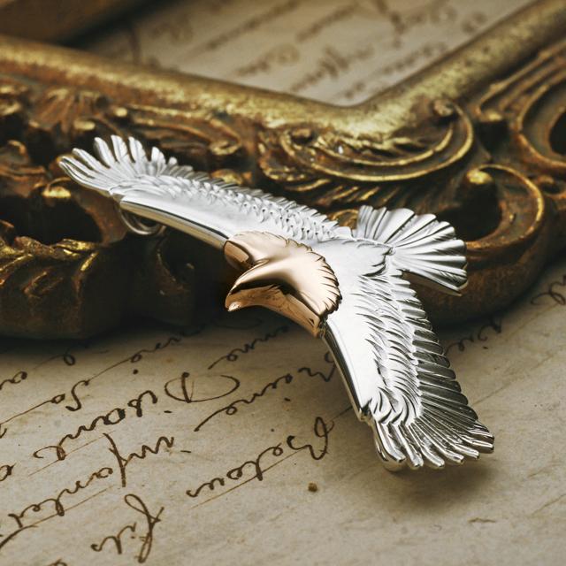 鷲見太郎 Pendant ペンダント】イーグルペンダント/K18ピンク