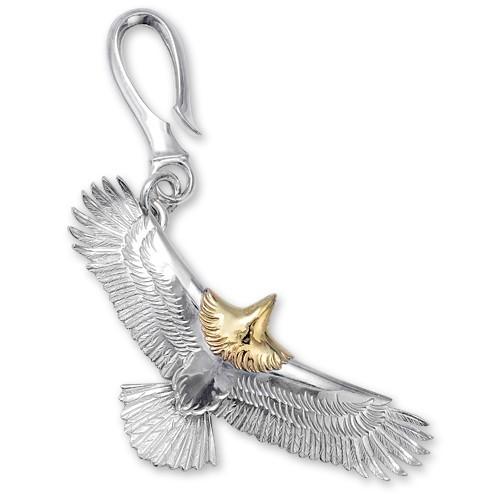 鷲見太郎 Key Chain キーチェーン】イーグルペンダント/K18イエロー