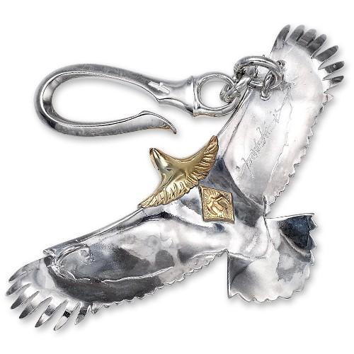 鷲見太郎 Key Chain キーチェーン】イーグルペンダント/K18イエロー