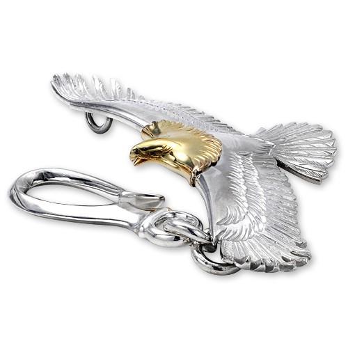 鷲見太郎 Key Chain キーチェーン】イーグルペンダント/K18イエロー
