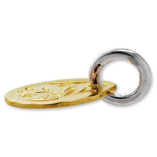 鷲見太郎 Pendant ペンダント】K18YGアラベスクメタルペンダントw