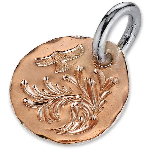 【鷲見太郎　Pendant　ペンダント】K18PGアラベスクメタルペンダントw/イーグルスタンプ【CHRONO別注】【送料無料】の画像