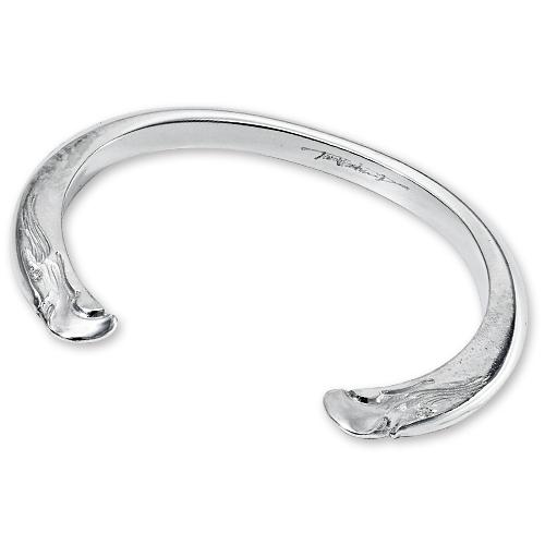 鷲見太郎　ダイヤモンドアイズ　イーグルバングル　Lサイズ　サイン入り 鷲見太郎 BRACELET ブレスレット】イーグルバングルw/ダイヤモンド