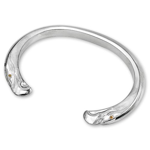 鷲見太郎 BRACELET ブレスレット】イーグルバングルw/K18ゴールド