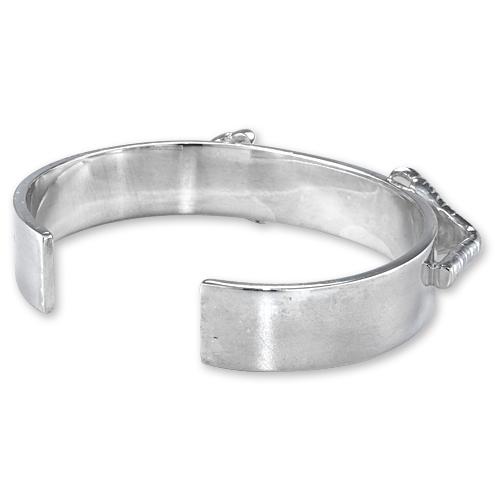 鷲見太郎 BRACELET ブレスレット】12mmプレーンバングルw/ターコイズ