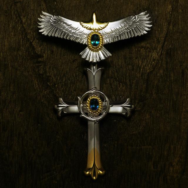 【最終値下げ】 【鷲見太郎　Pendant　ペンダント】イーグルペンダントeg-02 w/レインボートパーズK18カップ/オーバル5×7【送料無料】 【WSO2294728457】(80454円)