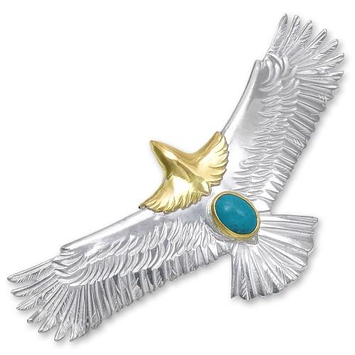 鷲見太郎 Pendant ペンダント】イーグルペンダントeg-02 w