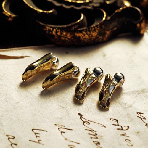 鷲見太郎 Pendant ペンダント】K18イーグルフェイスビーズ【送料無料