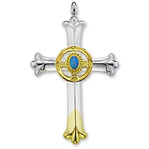 鷲見太郎 Pendant ペンダント】クロスK18YGトップペンダント w