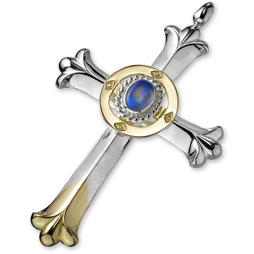 鷲見太郎 Pendant ペンダント】クロスK18YGトップペンダント w