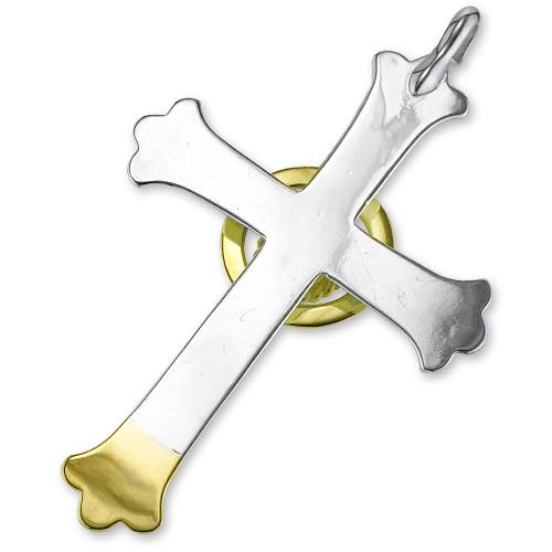 鷲見太郎 Pendant ペンダント】クロスK18YGトップペンダント w