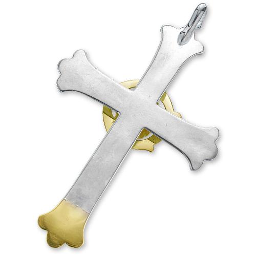 鷲見太郎　ホイールクロス 鷲見太郎 Pendant ペンダント イベント限定】唐草彫クロスK20