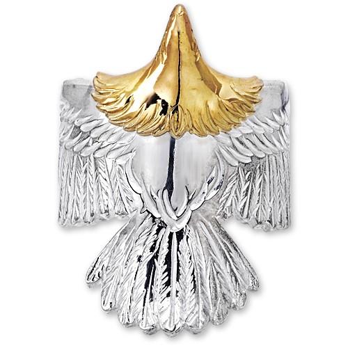 鷲見太郎 Ring リング】イーグルリング/18Kゴールドヘッド【送料無料