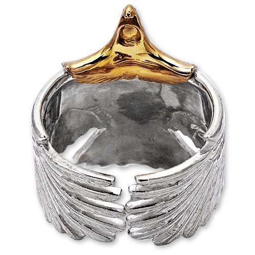 鷲見太郎 Ring リング】イーグルリング/18Kゴールドヘッド【送料無料