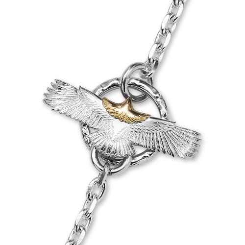 鷲見太郎 ワシミタロウ 頭金イーグル18k ネックレスチェーン 鷲見太郎 Taro Washimi ネックレス イーグルeg-05 K18・925