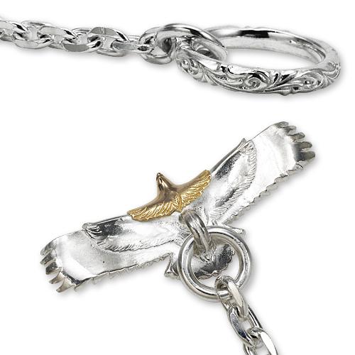 鷲見太郎 ワシミタロウ 頭金イーグル18k ネックレスチェーン 鷲見太郎 Taro Washimi ネックレス イーグルeg-05 K18チェーン