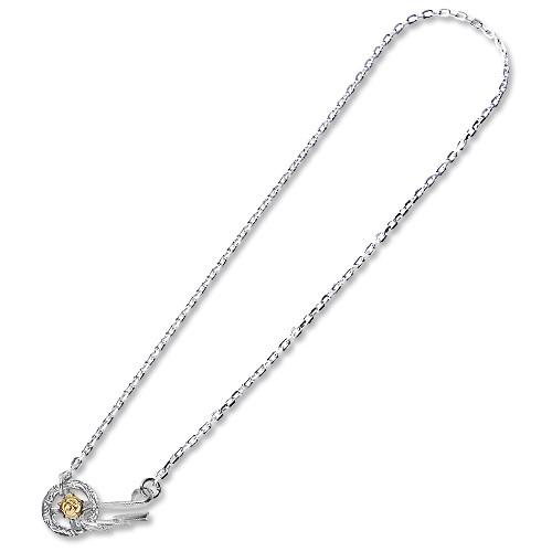 【鷲見太郎　Necklace　ネックレス】サンダーフック&アラベスクメディシンホイール/チェーンK w/K18アラベスクイーグルメタル【送料無料】の画像