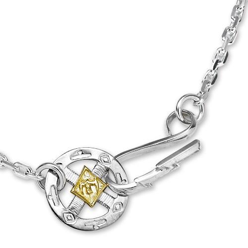 鷲見太郎　K18金メタル　K18 ロロチェーンネックレス 鷲見太郎 Necklace ネックレス】サンダーフック&メディシンホイール