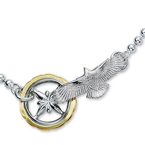 鷲見太郎 Necklace ネックレス】イーグルフック&GSスターデザイン