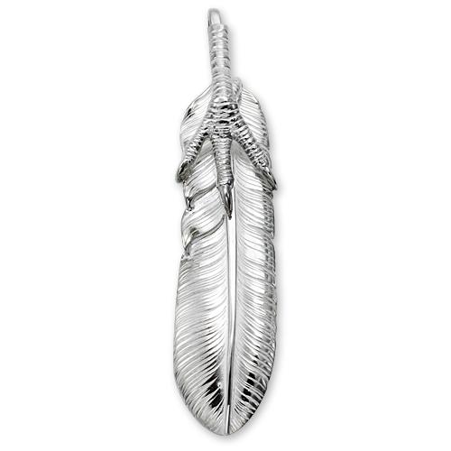 TaroWashimi 鷲見太郎 Pendant ペンダント】オールドLフェザー