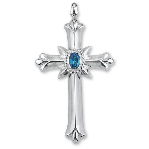 鷲見太郎 Pendant ペンダント】Newクロスペンダントw/レインボー