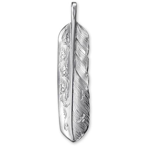 鷲見太郎 Pendant ペンダント】Lアラベスクフライトフェザーペンダント