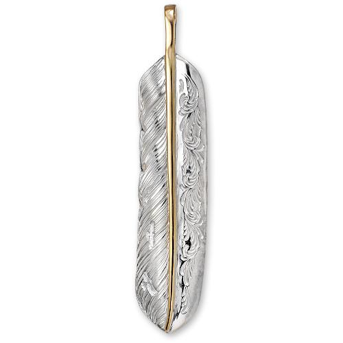 鷲見太郎 Pendant ペンダント】LアラベスクフライトフェザーK18コア