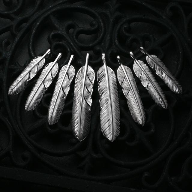 鷲見太郎 Pendant ペンダント】Mフライトフェザーペンダント01【送料