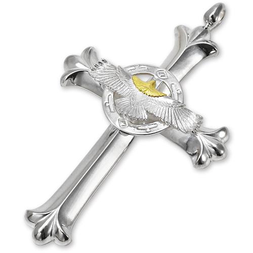 鷲見太郎 Pendant ペンダント】クロスペンダントw/K18イエロー 鷲見太郎 Pendant ペンダント】クロスペンダントw/K18イエロー