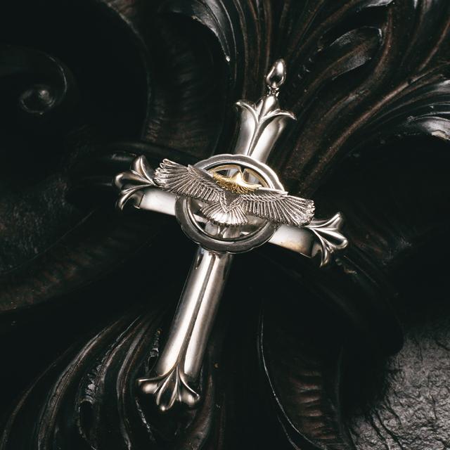 鷲見太郎 Pendant ペンダント】クロスペンダントw/K18YGヘッド