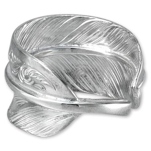 鷲見太郎 Ring リング】Lアラベスクフライトフェザーリング01【送料