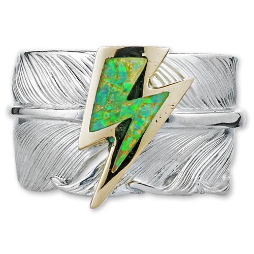 鷲見太郎 Ring リング イベント限定モデル】Lフライトフェザーリング01