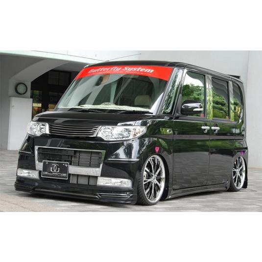 タントカスタムL375 (385) フロントハーフスポイラー バタフライシステム タント カスタム L375 前期 フロントハーフスポイラー Butterfly