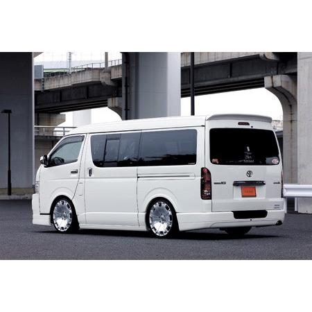ハイエース 200系 ワイド 前期 リアウイング Hi-Evolution エレガント
