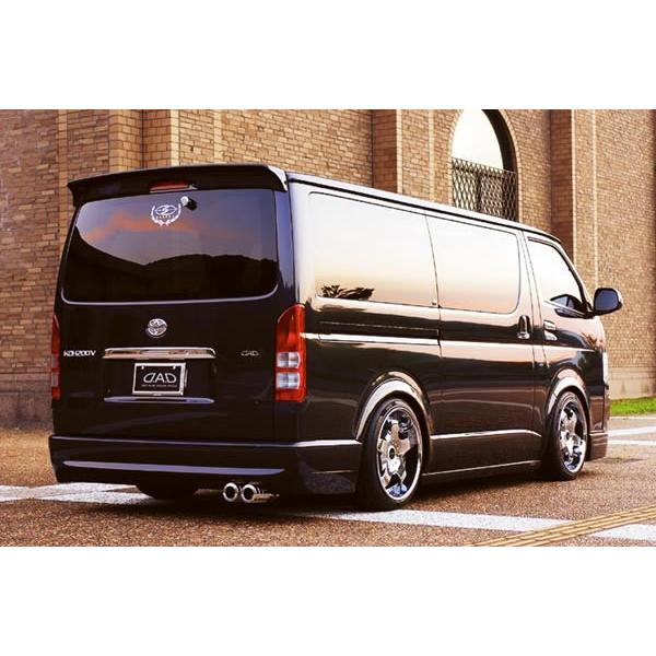 ハイエース KDH・TRH200 標準車 1型 リアバンパー D.A.D(ギャルソン 