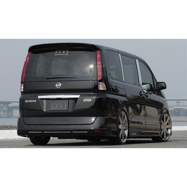 セレナ C25 後期 ハイウェイスター エアロ2点セット 塗装済 ゼウス  