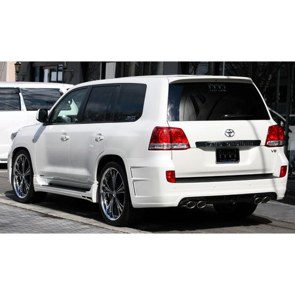 ランドクルーザー URJ202W 2009/4 - 2011/12 リアバンパースポイラー 塗装済 ゼウス ラヴライン | 