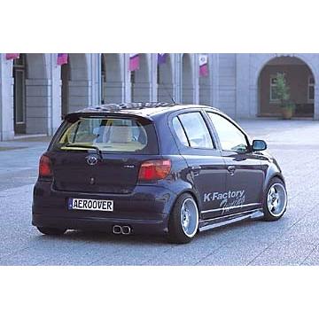 ヴィッツ 10系 前期 リアアンダースポイラー エアロオーバー